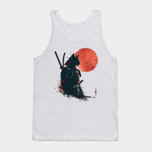 samurai cat Tank Top